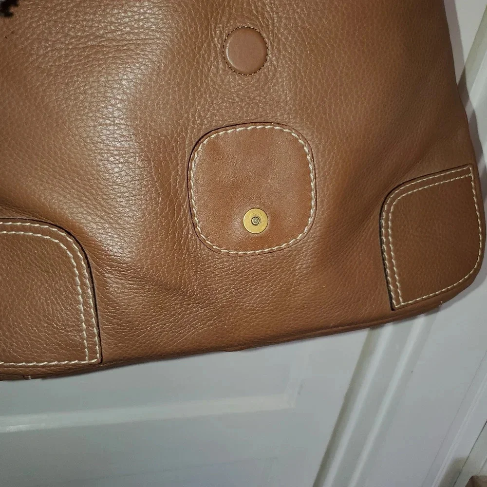 kate spade Brown Leather Satchel Shoulder Bag